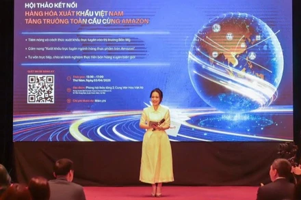 Hội thảo kết nối với chủ đề "Hàng hóa xuất khẩu Việt Nam - Tăng trưởng toàn cầu cùng Amazon".