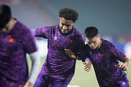 [Ảnh] Buổi tập cuối của đội tuyển Việt Nam trước trận “đại chiến” Thái Lan