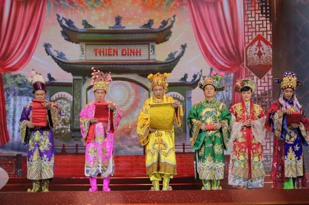 Chương trình “Gặp nhau cuối năm – Táo quân 2025”. (Ảnh: VTV)