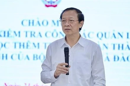 Thứ trưởng Giáo dục và Đào tạo Phạm Ngọc Thưởng. (Ảnh: Bộ Giáo dục và Đào tạo)