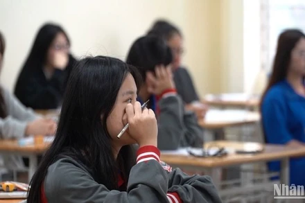 Học sinh tăng tốc ôn tập, sẵn sàng cho Kỳ thi tốt nghiệp THPT năm 2025