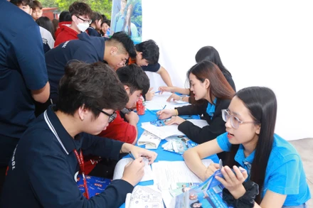 Hoạt động tư vấn tuyển sinh. (Ảnh minh họa)