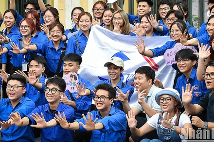 Sinh viên Việt Nam. (Ảnh minh hoạ: LINH PHAN)