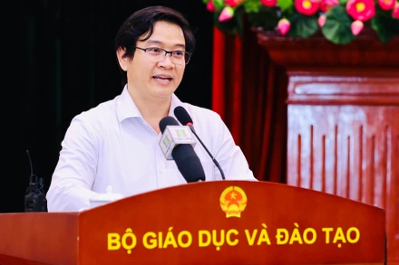 Vụ trưởng Vụ Giáo dục phổ thông, Bộ Giáo dục và Đào tạo Thái Văn Tài
