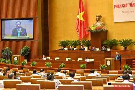 Phiên chất vấn và trả lời chất vấn về nhóm vấn đề thứ 2 thuộc lĩnh vực văn hóa, thể thao và du lịch.