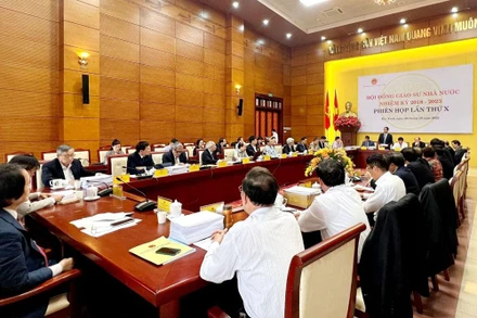 Toàn cảnh phiên họp.