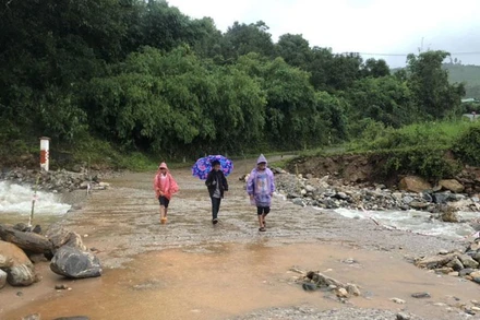 Học sinh trên địa bàn huyện Tu Mơ Rông được nghỉ học từ ngày 11/10.