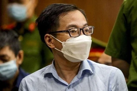 Bị cáo Tề Trí Dũng. (Ảnh: NGỌC AN)