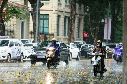 Khu vực Hà Nội từ ngày 30-31/7, có lúc có mưa rào và dông, cục bộ có mưa to. (Ảnh minh họa)