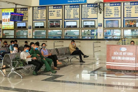 Lượng khách đi xe sau dịch Covid-19 vẫn chưa phục hồi trở lại.