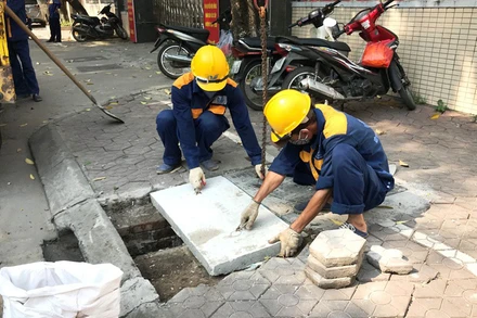  Duy trì hệ thống thoát nước đô thị.