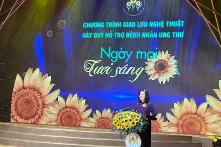 Bộ trưởng Y tế Đào Hồng Lan phát biểu tại chương trình.