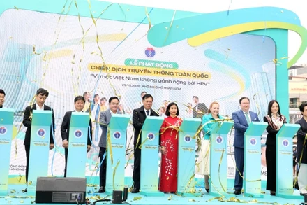Lễ phát động Chiến dịch truyền thông toàn quốc “Vì một Việt Nam không gánh nặng bởi HPV”.