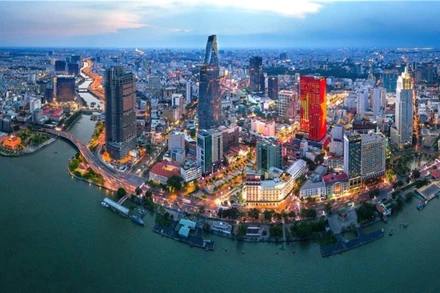 Trung tâm tài chính quốc tế sẽ được xây dựng tại Thành phố Hồ Chí Minh và Đà Nẵng. Trong ảnh: Thành phố Hồ Chí Minh đã chuẩn bị nhiều điều kiện hội nhập thị trường tài chính quốc tế.