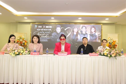 Họp báo giới thiệu liveshow “Nỗi nhớ và thanh xuân”. (Ảnh: Hòa Nguyễn)