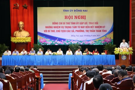 Quang cảnh hội nghị.