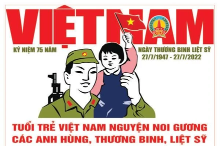 Hà Nội đẩy mạnh tuyên truyền về ý nghĩa Ngày Thương binh-Liệt sĩ.