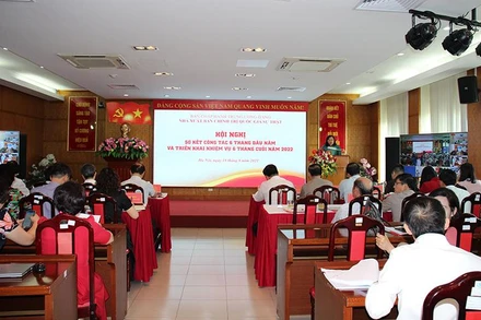 Quang cảnh hội nghị.