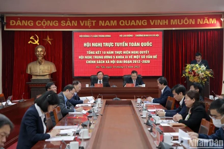 Toàn cảnh Hội nghị. (Ảnh: ANH ĐỨC)