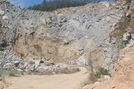 Khai thác đá làm vật liệu xây dựng. (Ảnh minh họa)