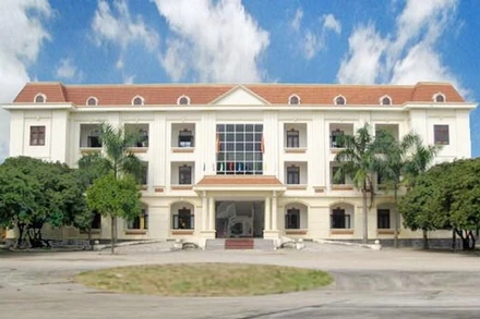 Trụ sở Huyện ủy Lập Thạch, tỉnh Vĩnh Phúc. (Ảnh: Cổng Thông tin điện tử huyện Lập Thạch)