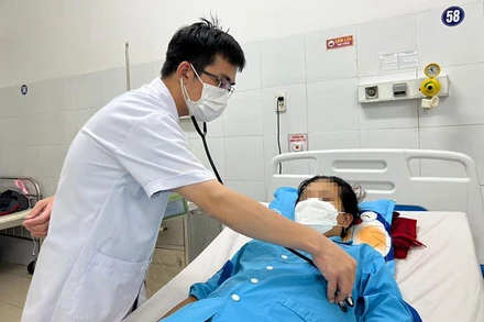 Bệnh nhân N.T.T hồi phục sau 15 ngày được tích cực điều trị.