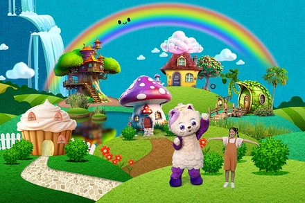 Chương trình lựa chọn cách thể hiện sinh động, lôi cuốn, gần gũi với tâm lý tiếp nhận của trẻ nhỏ. (Ảnh: VTV)