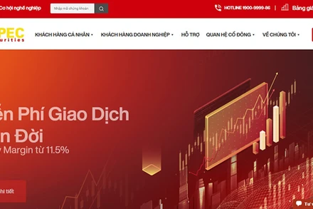 Website Công ty cổ phần Chứng khoán châu Á-Thái Bình Dương.