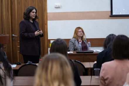 Sinh viên tại Học viện Quan hệ quốc tế Moskva. 