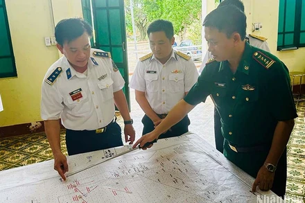 Lực lượng tham gia tìm kiếm cứu nạn trên biển mở rộng khu vực tìm kiếm người mất tích.