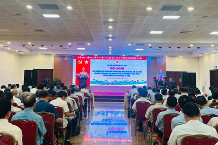 Quang cảnh hội nghị.