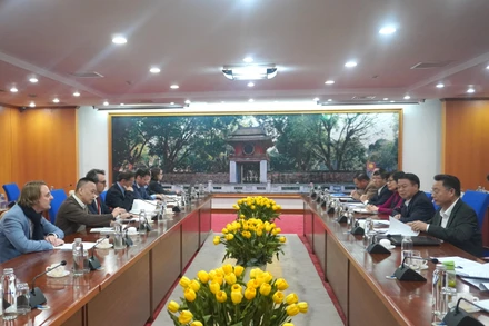 Quang cảnh phiên họp. (Ảnh: Đại sứ quán Đức tại Hà Nội)