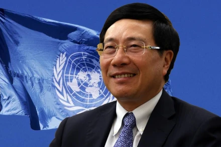 Phó Thủ tướng Thường trực Chính phủ Phạm Bình Minh. (Ảnh: VGP)