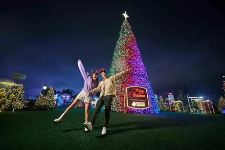 Du khách có thể đến Hồng Kông trong dịp Giáng sinh năm nay (Ảnh: Tổng cục Du lịch Hồng Kông).