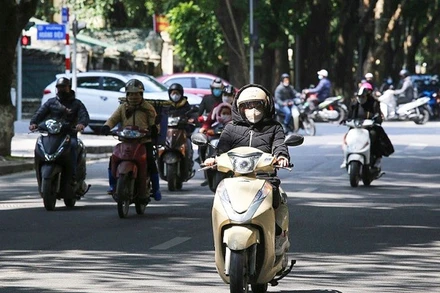 Khu vực Hà Nội nhiều mây, không mưa, ngày hửng nắng, trời rét về đêm và sáng. (Ảnh minh họa)