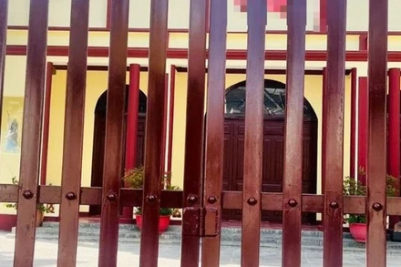 Nơi xảy ra sự việc. (Ảnh: Công an cung cấp)