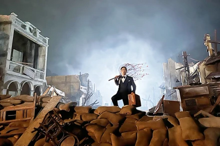 Cảnh trong phim "Đào, phở và piano”