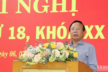 Trưởng Ban Nội chính Tỉnh ủy Quảng Ngãi Lương Kim Sơn quán triệt Quy định số 189-QĐ/TW ngày 8/10/2024 của Bộ Chính trị về kiểm soát quyền lực, phòng, chống tham nhũng, tiêu cực trong quản lý, sử dụng tài chính, tài sản công.