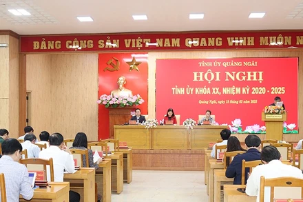 Quảng Ngãi dừng bổ nhiệm, giới thiệu cán bộ ứng cử giữ chức vụ cao hơn cho đến khi có chủ trương mới của Ban Thường vụ Tỉnh ủy. 