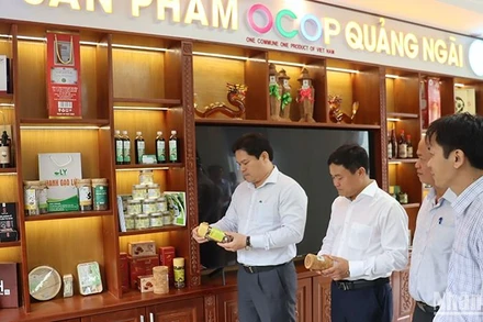 Sản phẩm OCOP Quảng Ngãi từng bước nâng tầm, tạo được uy tín với người tiêu dùng.