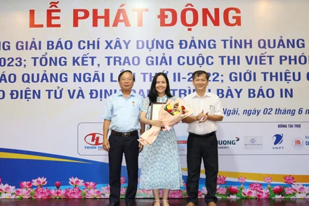 Trao giải A cho tác giả Bảo Hòa với tác phẩm "Cổ tích giữa đời thường".