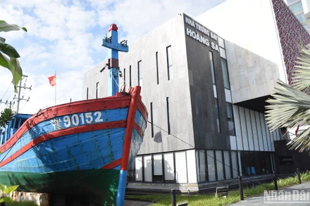 Nhà trưng bày Hoàng Sa - địa chỉ đỏ trong lòng Đà Nẵng. 