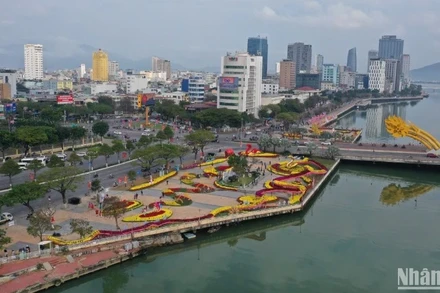 Đà Nẵng đề xuất phương án xây dựng hầm chui qua sông Hàn với tổng vốn đầu tư khoảng 6.880 tỷ đồng. (Ảnh: ANH ĐÀO)