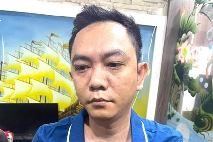 Đối tượng Nguyễn Hữu Thạnh. (Ảnh: Công an cung cấp)