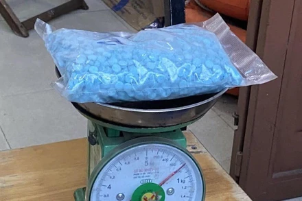 Tang vật vụ án. (Ảnh: Công an cung cấp)