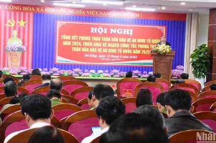 Quang cảnh hội nghị chiều 12/2. (Ảnh: ANH ĐÀO)