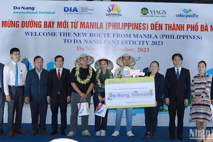 Đà Nẵng đón chuyến bay đầu tiên từ Manila, tối 7/12.