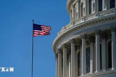 Tòa nhà Quốc hội Mỹ tại Washington, D.C. (Ảnh: THX/TTXVN)