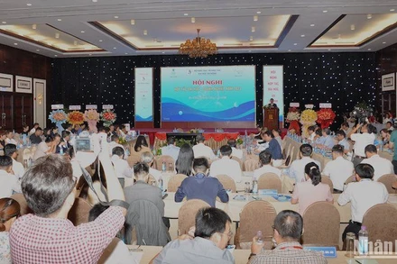 Quang cảnh Hội nghị sáng 29/6. (Ảnh: ANH ĐÀO)