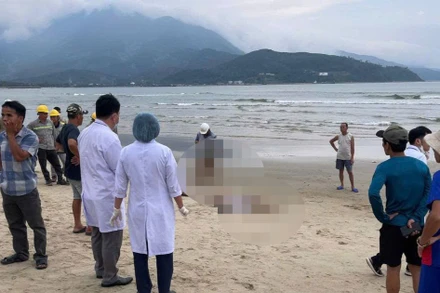 Hiện trường nơi phát hiện thi thể hai trẻ em.